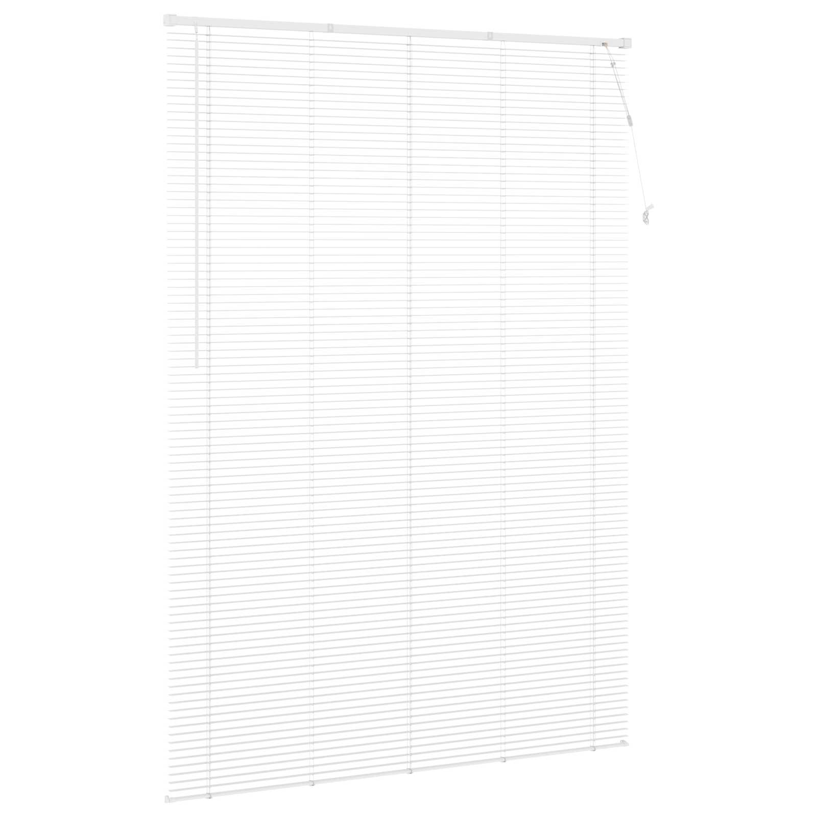 Venecijanska roleta Bijeli 213 x 130 cm PVC