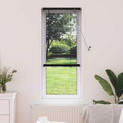 Venecijanska roleta Crna 150 x 50 cm PVC