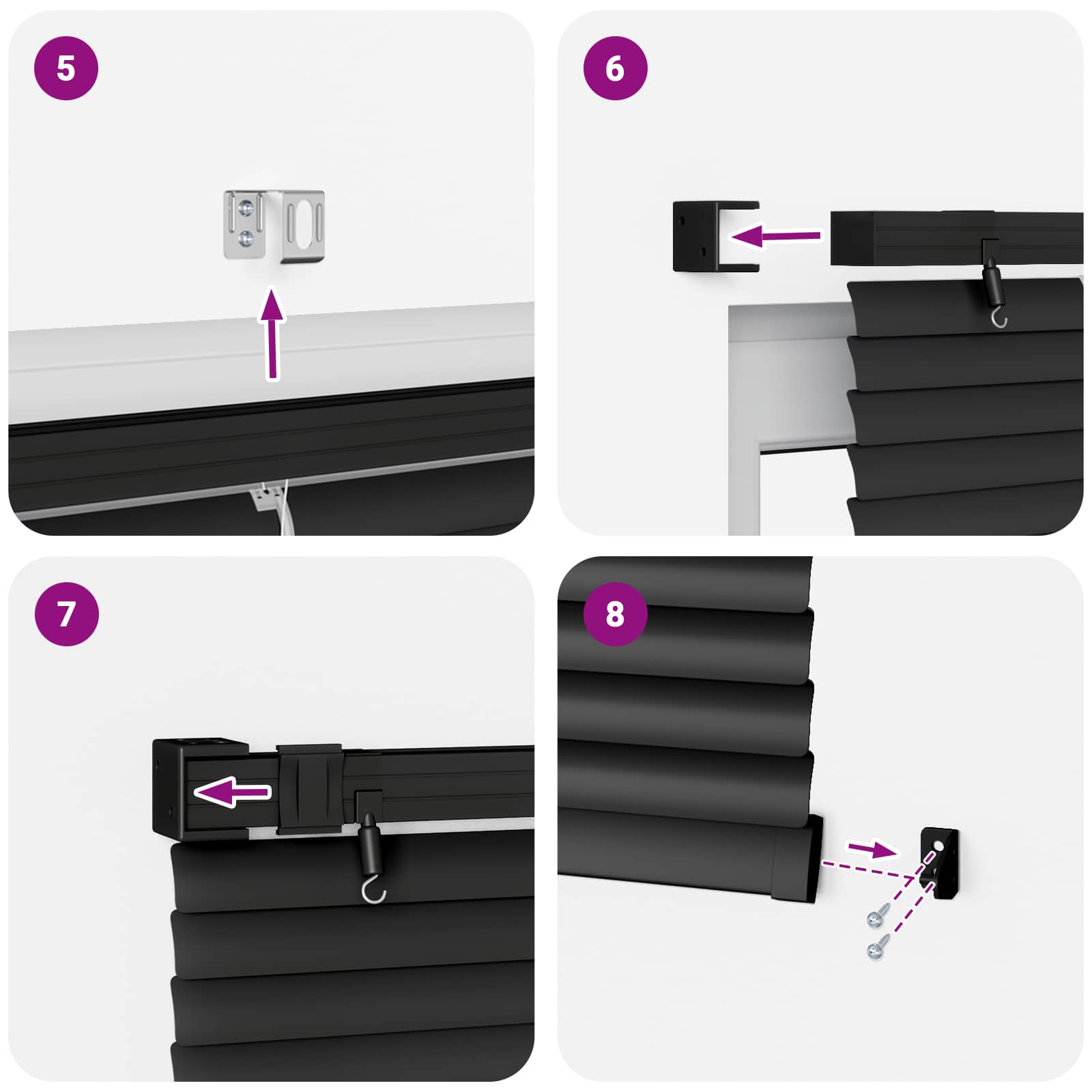 Venecijanska roleta Crna 150 x 160 cm PVC
