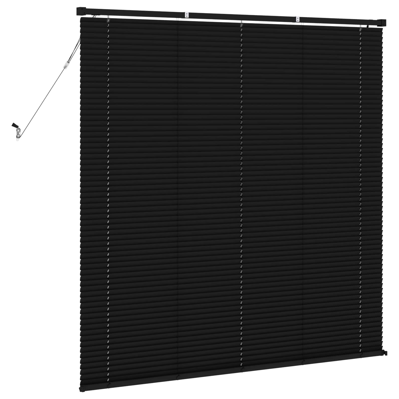 Venecijanska roleta Crna 150 x 160 cm PVC