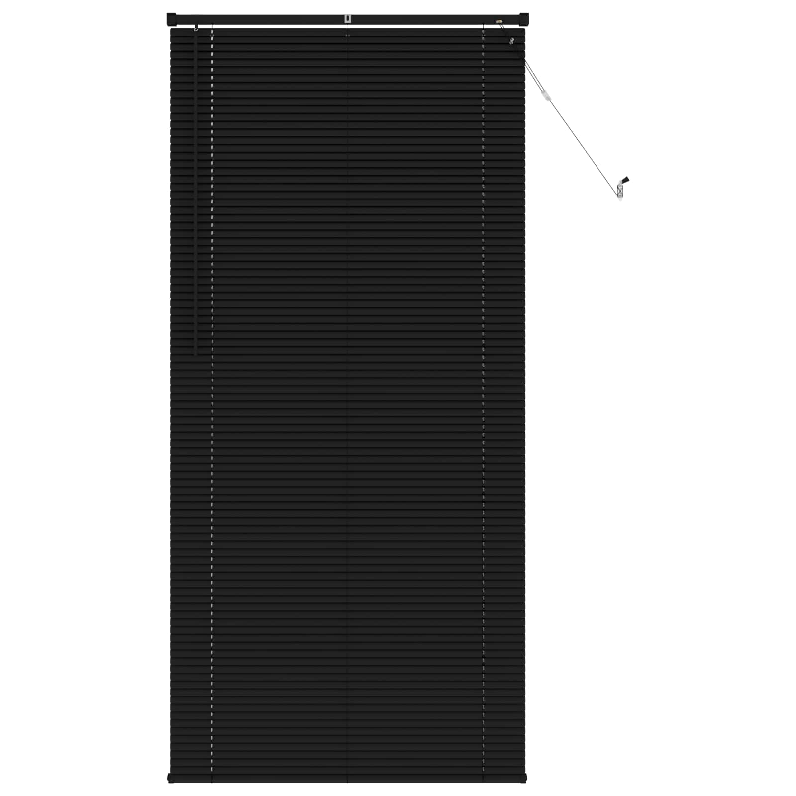 Venecijanska roleta Crna 213 x 90 cm PVC