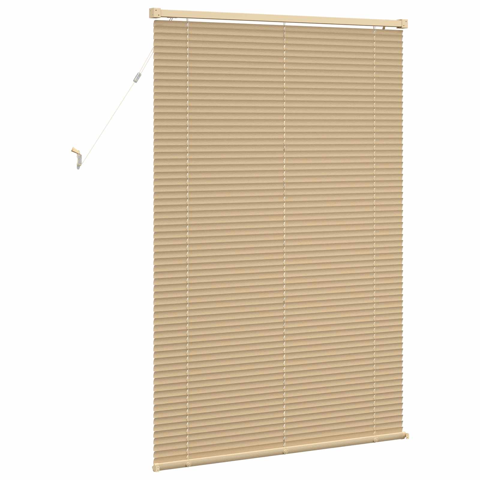 Venecijanska roleta Svijetlo smeđa s uzorkom 150 x 80 cm PVC