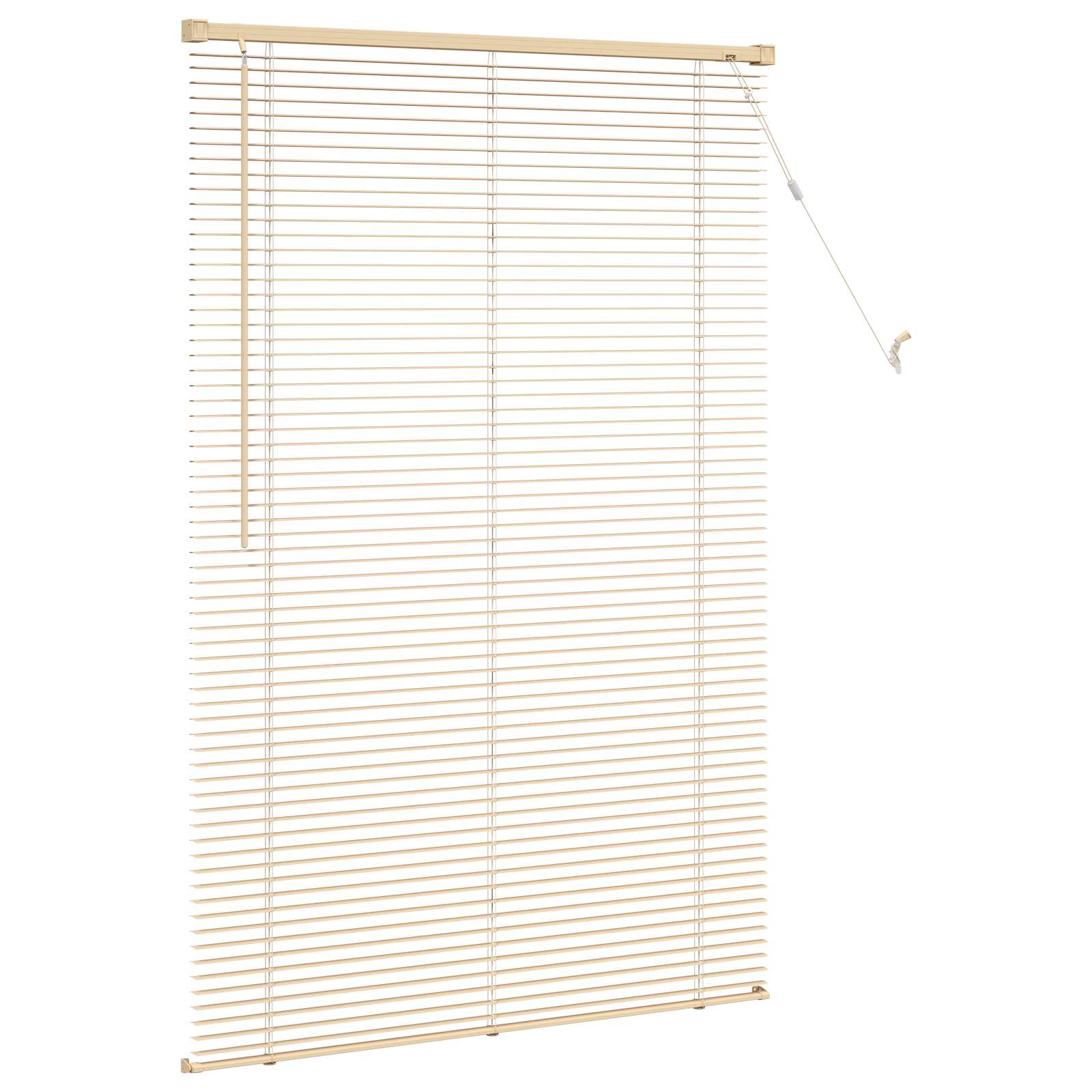 Venecijanska roleta Svijetlo smeđa s uzorkom 150 x 90 cm PVC
