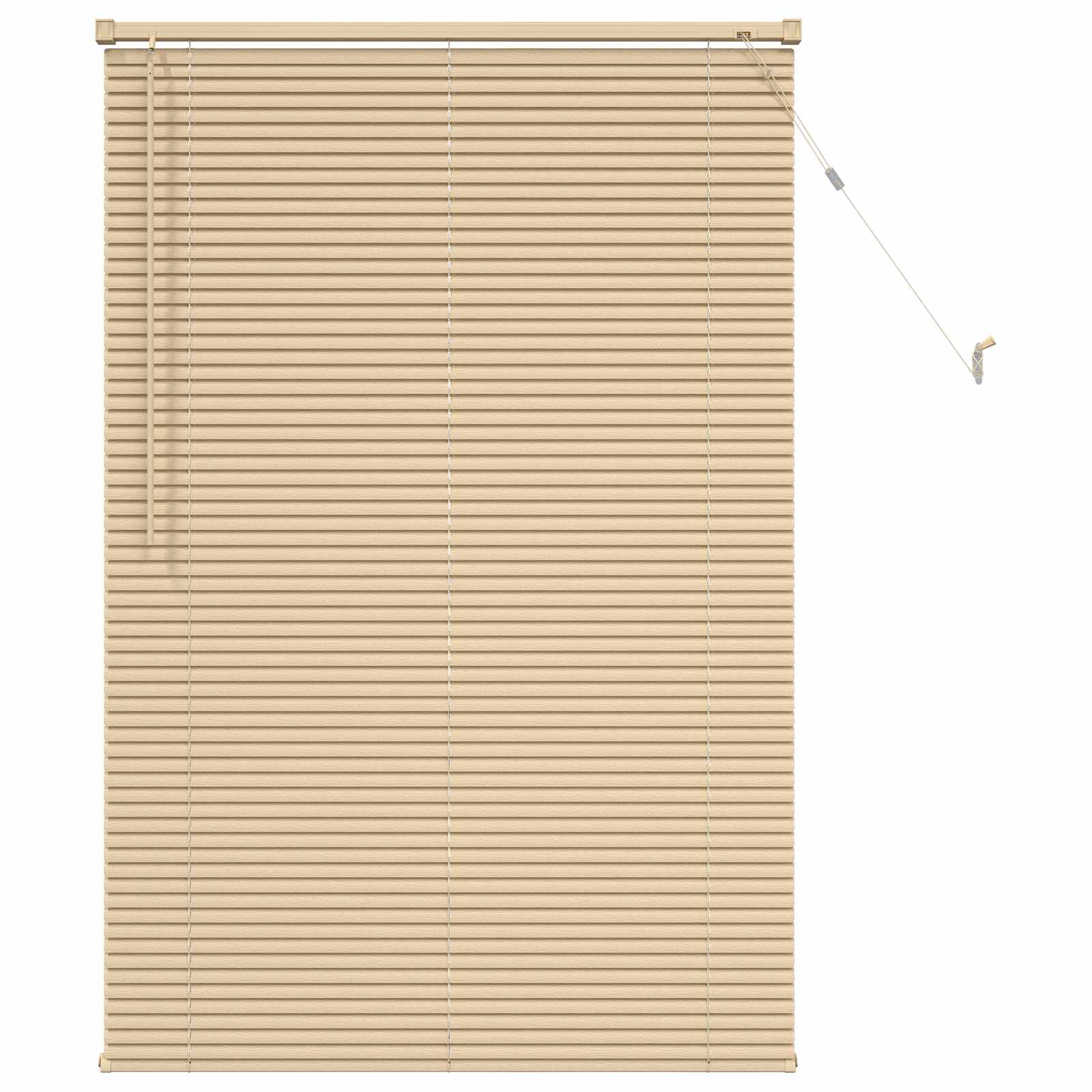 Venecijanska roleta Svijetlo smeđa s uzorkom 150 x 90 cm PVC