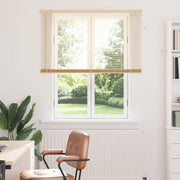 Venecijanska roleta Svijetlo smeđa s uzorkom 150 x 110 cm PVC