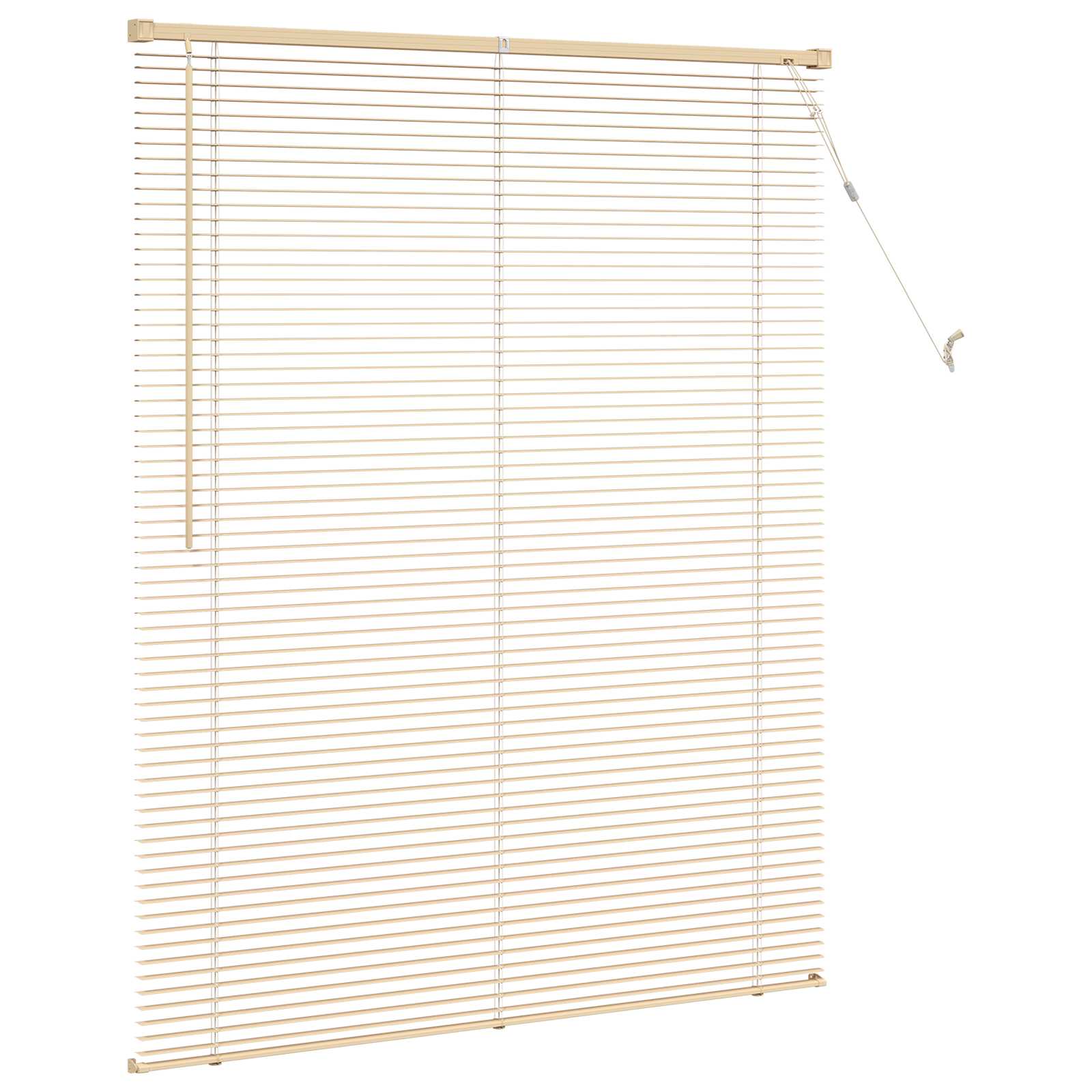 Venecijanska roleta Svijetlo smeđa s uzorkom 150 x 110 cm PVC