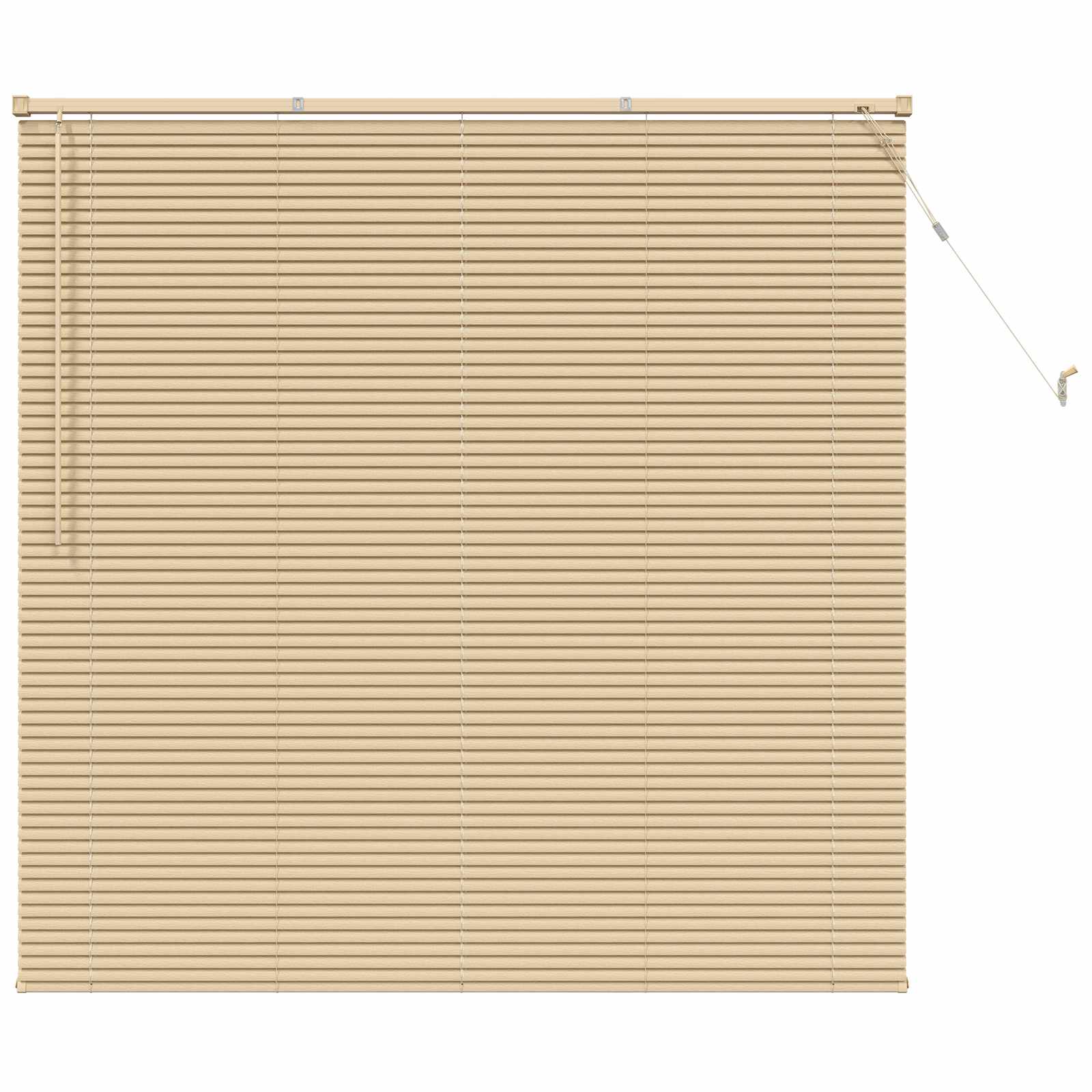Venecijanska roleta Svijetlo smeđa s uzorkom 150 x 130 cm PVC