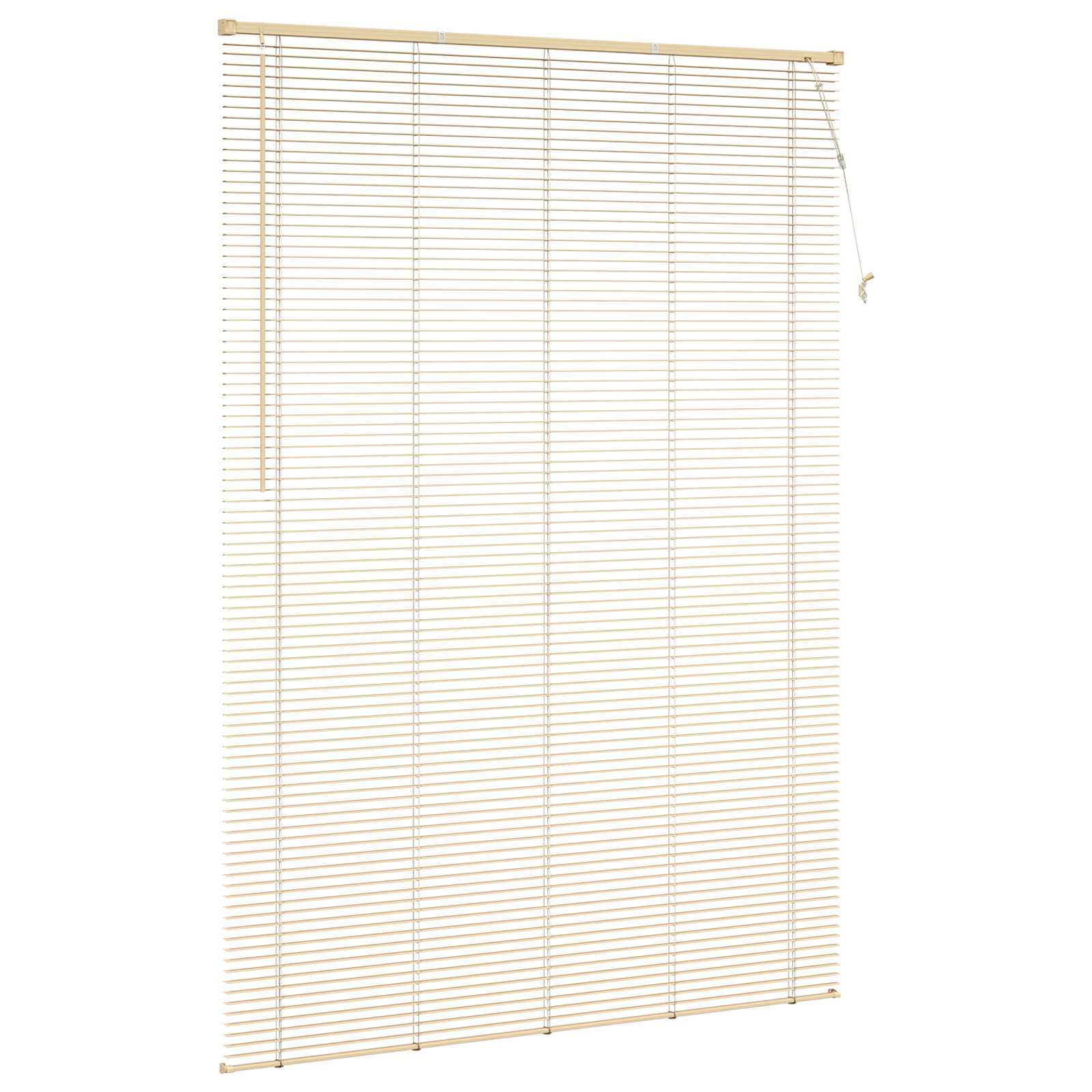 Venecijanska roleta Svijetlo smeđa s uzorkom 213 x 140 cm PVC