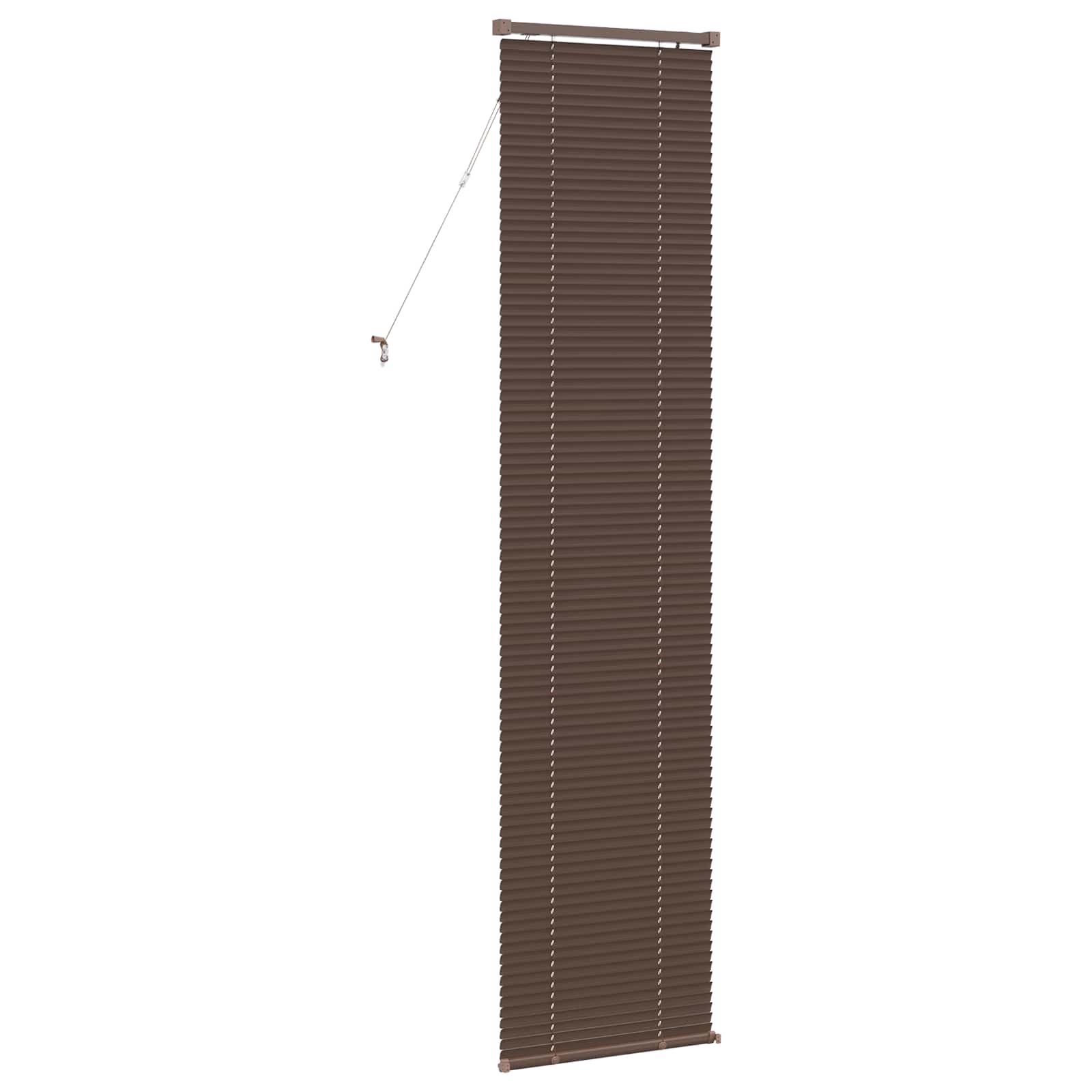 Venecijanska roleta Tamno smeđa s uzorkom 213 x 60 cm PVC