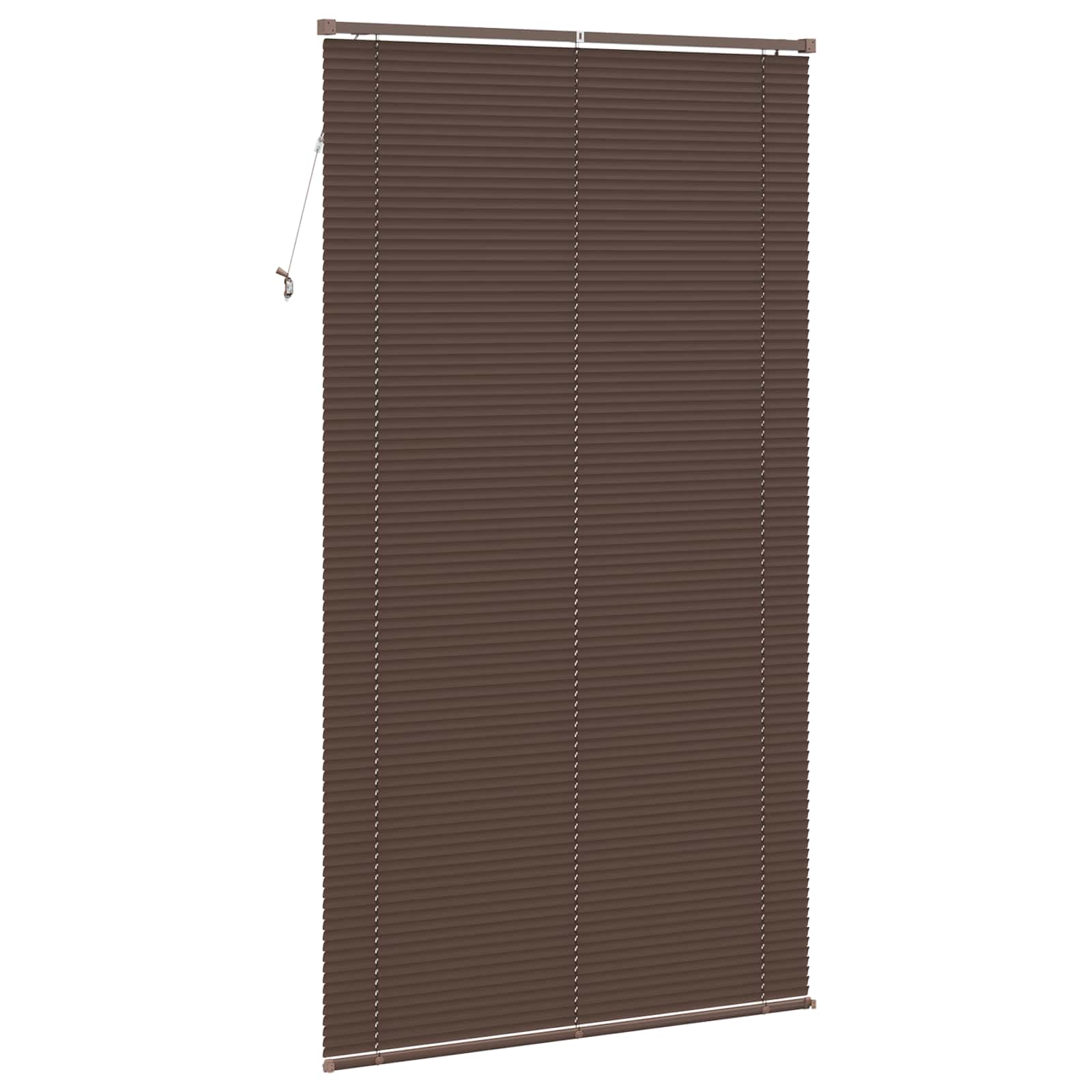 Venecijanska roleta Tamno smeđa s uzorkom 213 x 120 cm PVC