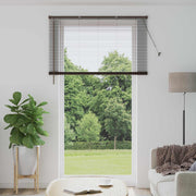 Venecijanska roleta Tamno smeđa s uzorkom 213 x 160 cm PVC