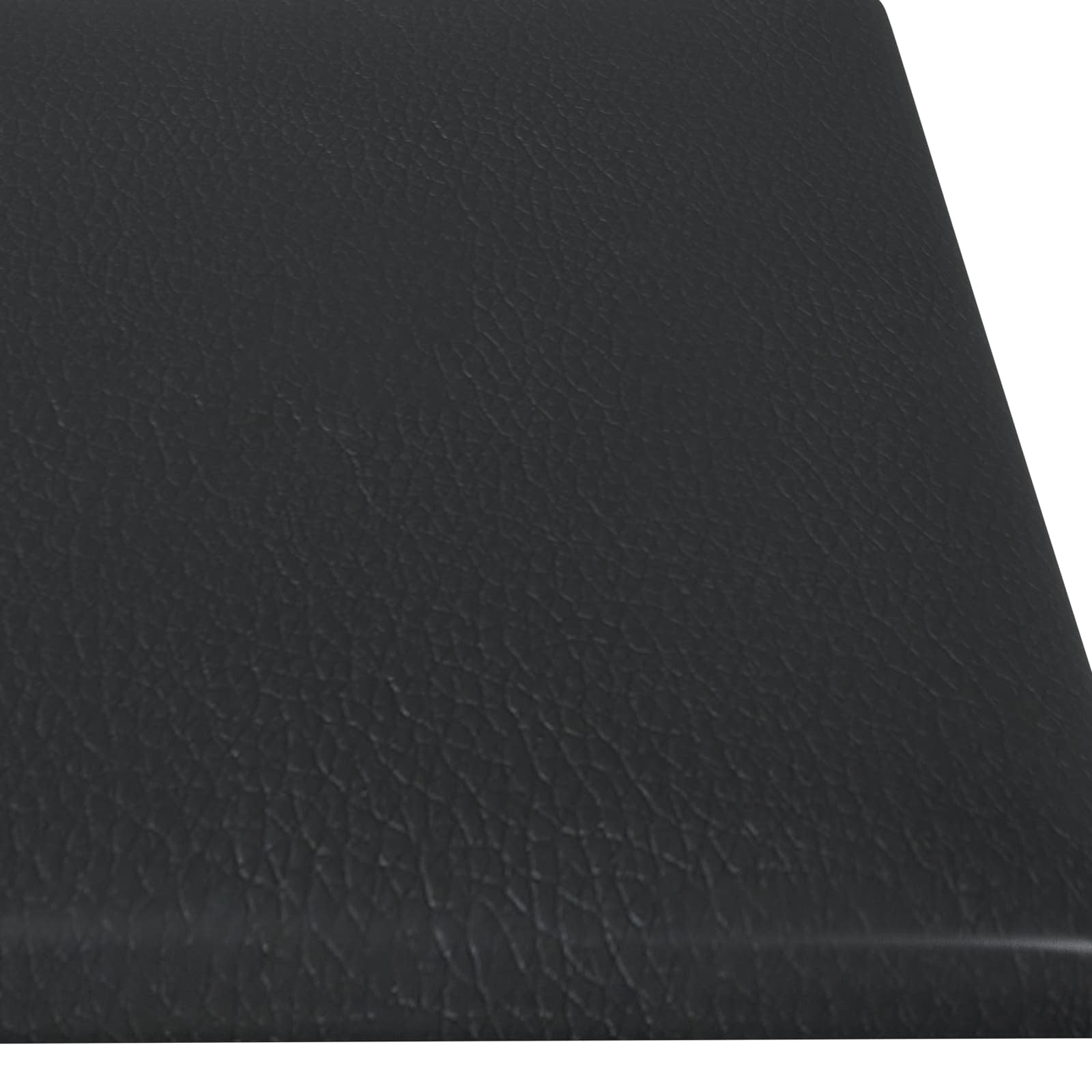 Zidna uzglavlja 12 pcs 60 x 15 cm Crna tkanina