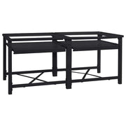 Pedestal za perilicu rublja 2 pcs Crna 120 x 56 x 52 cm Čelik