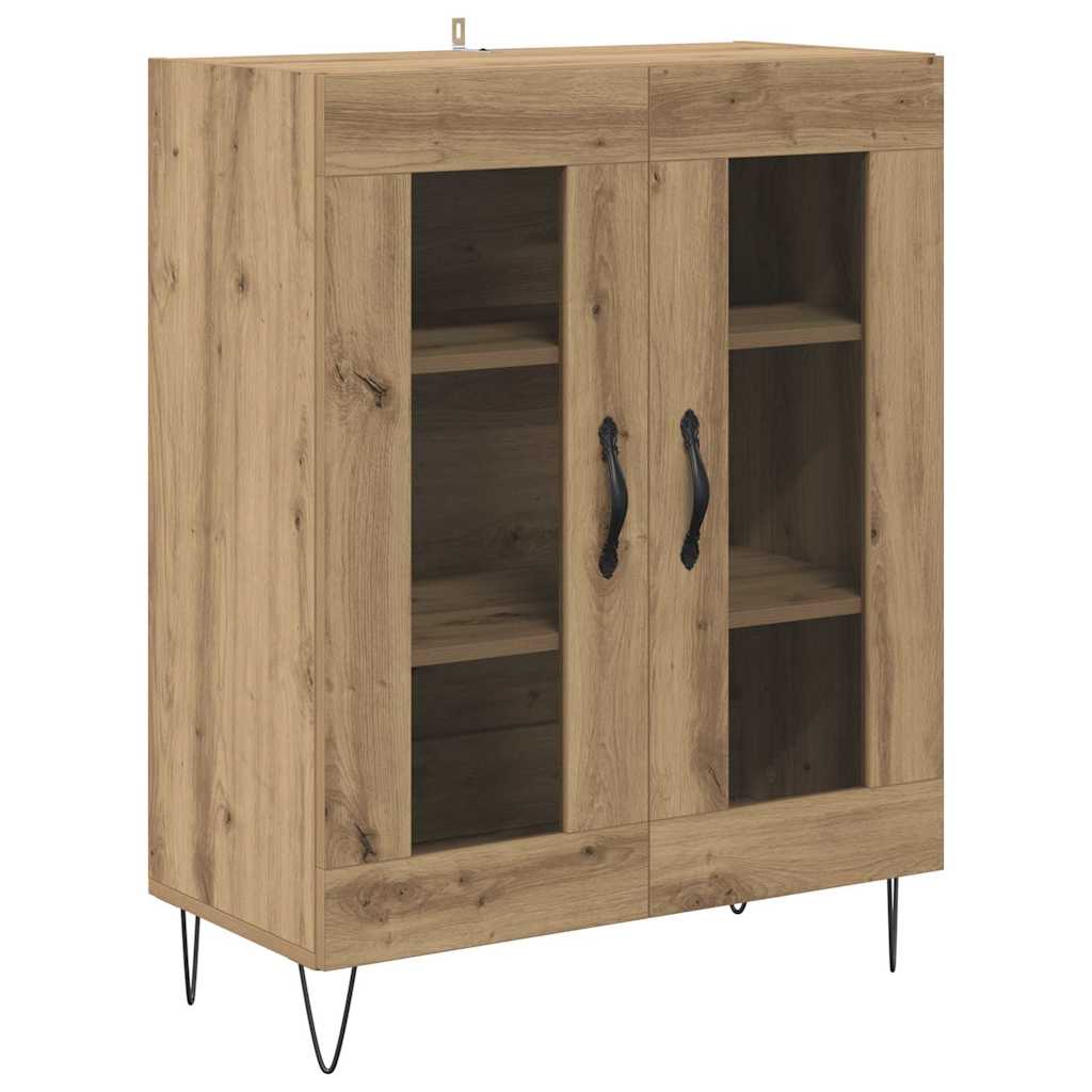 Kreveta Umjetnički hrast 69,5 x 34 x 90 cm Konstruirano drvo