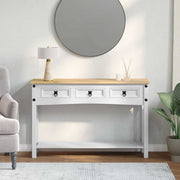 Konačna Stolić s ladicama Corona Bijelo 114 x 34,5 x 73 cm