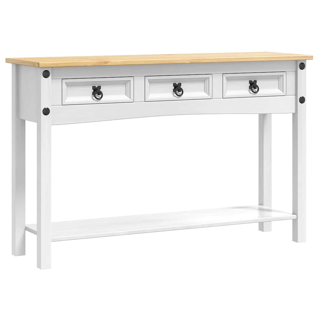 Konačna Stolić s ladicama Corona Bijelo 114 x 34,5 x 73 cm