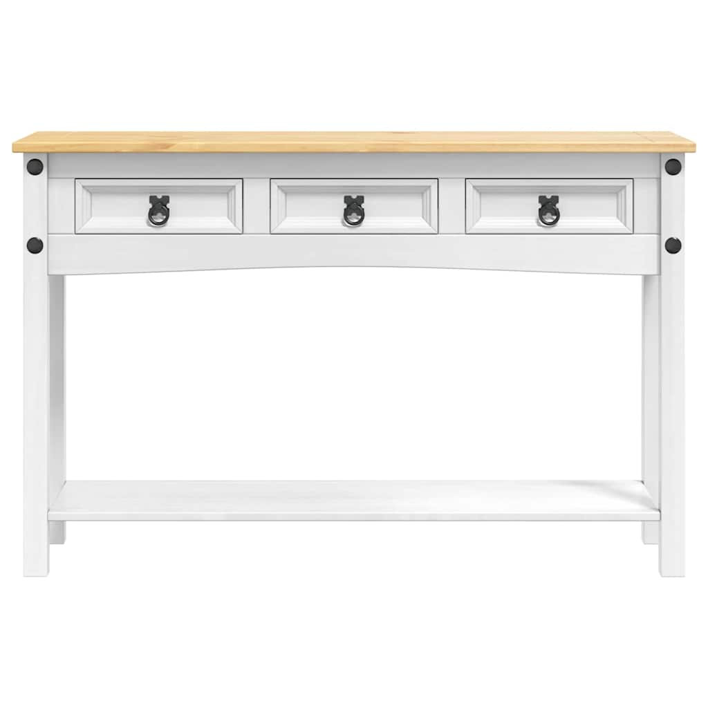 Konačna Stolić s ladicama Corona Bijelo 114 x 34,5 x 73 cm