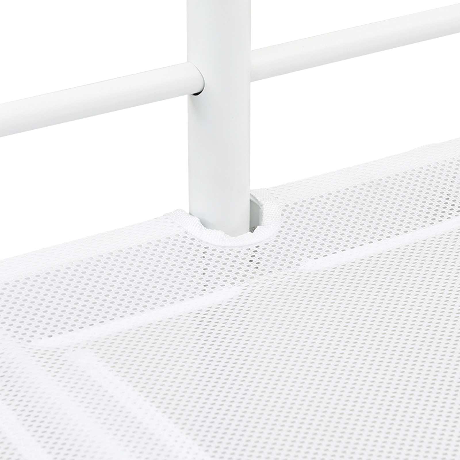 Okvir Krevet za Dječji Loft Bijela i Plava 75 x 190 cm Metal