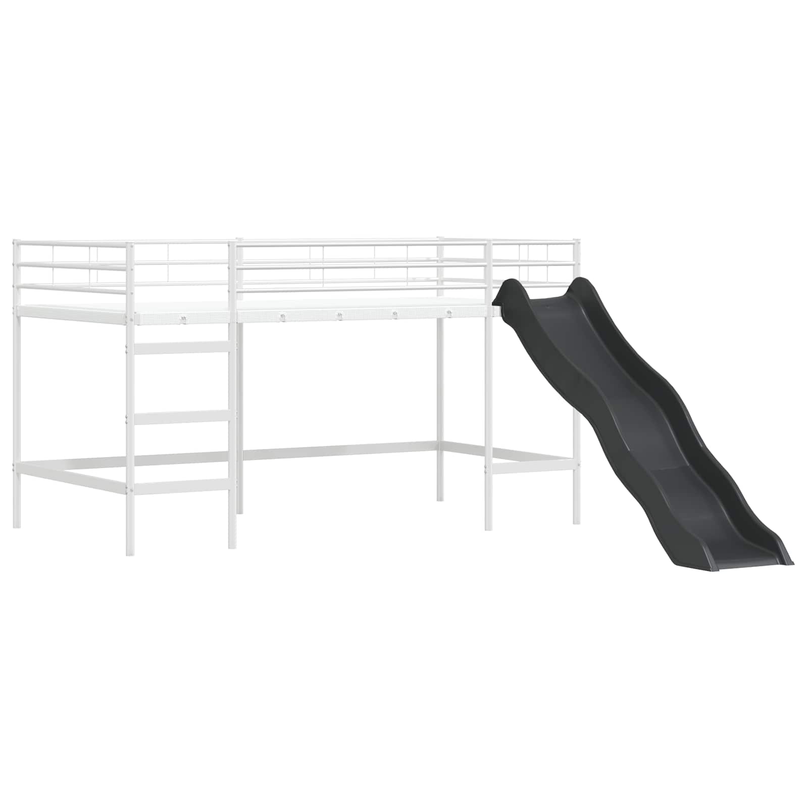 Okvir Krevet za Dječji Loft Bijela i roza 80 x 200 cm Metal