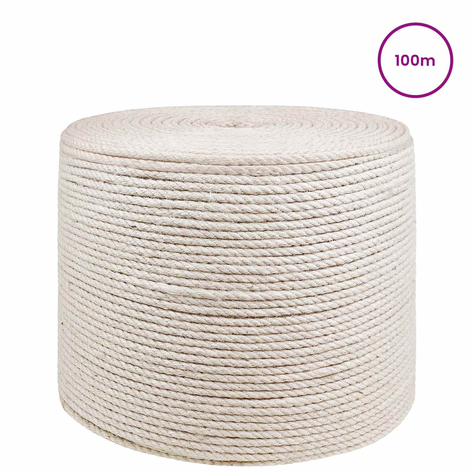 Uže od jute 10 pcs 2 Bijela 100% Juta Tossa