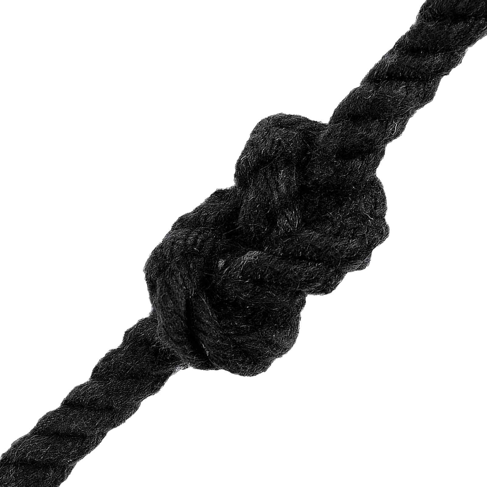 Konop Crna 0,6 x 0,6 x 50000 cm Pamuk
