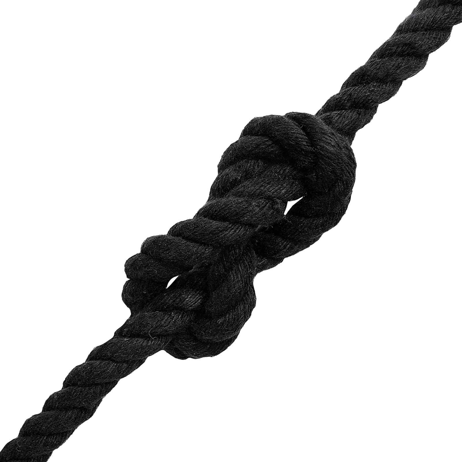 Konop Crna 1 x 1 x 2500 cm Pamuk
