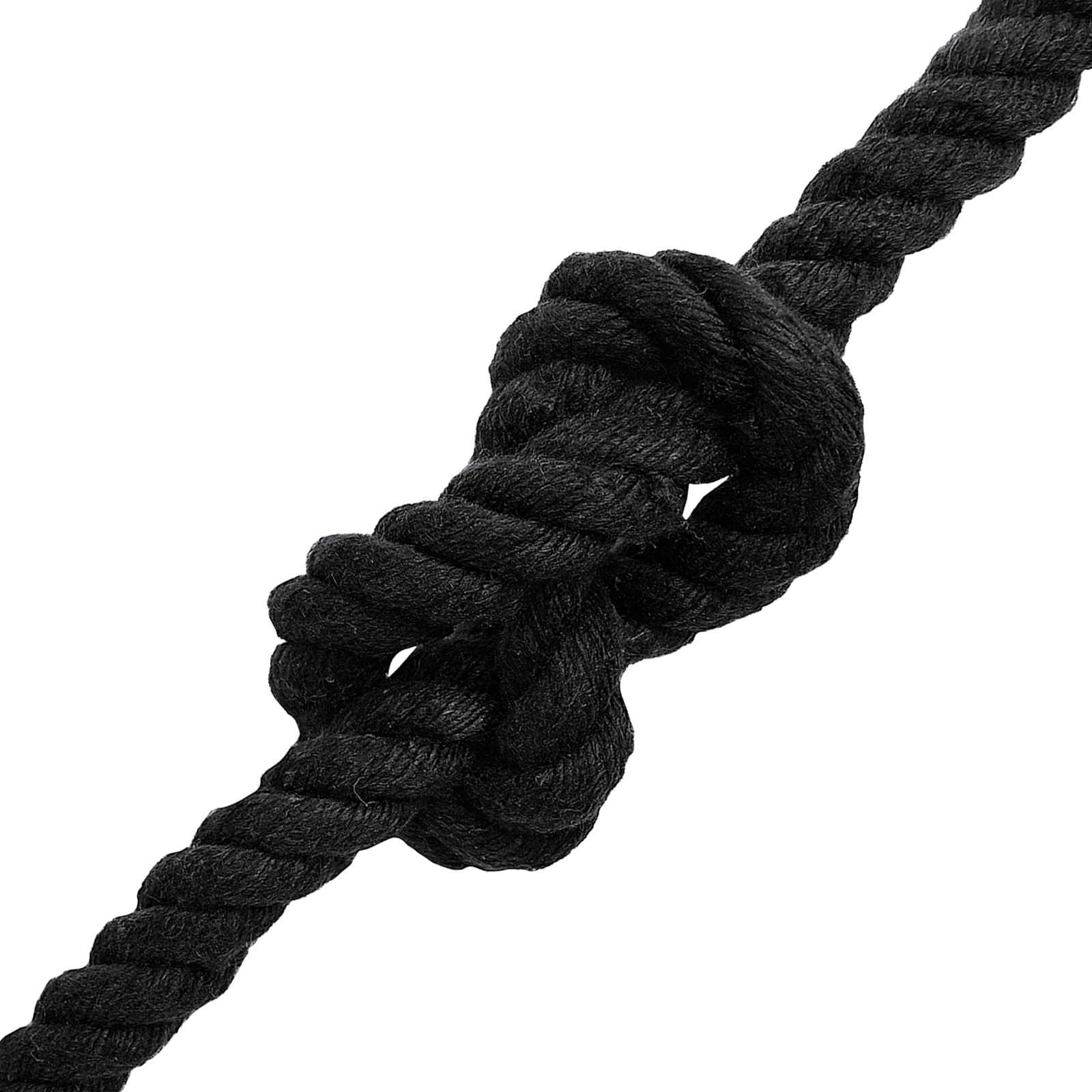 Konop Crna 1,4 x 1,4 x 2500 cm Pamuk