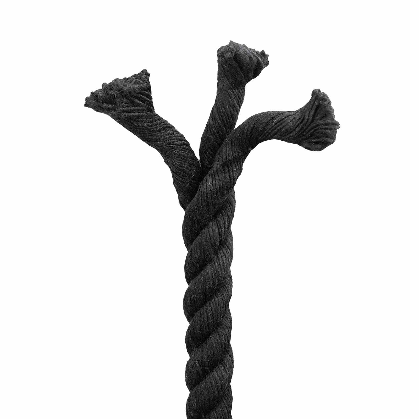 Konop Crna 1,6 x 1,6 x 2500 cm Pamuk