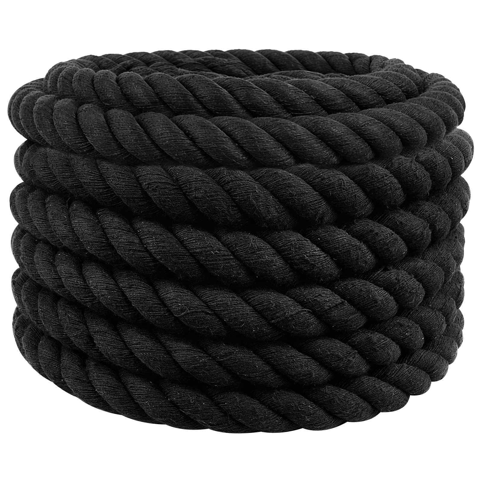 Konop Crna 3,6 x 3,6 x 1000 cm Pamuk