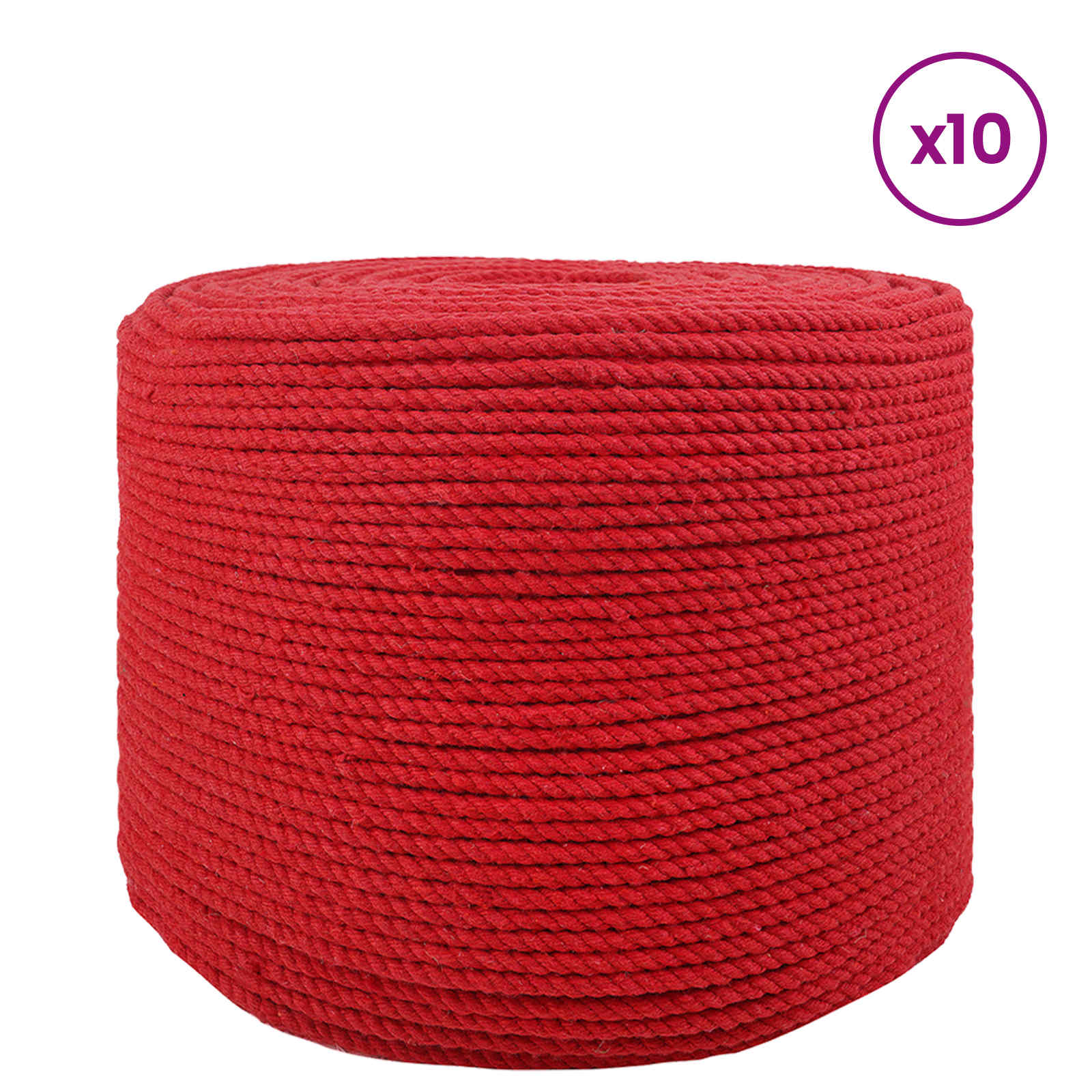 Konop 10 pcs Crvena Pamuk