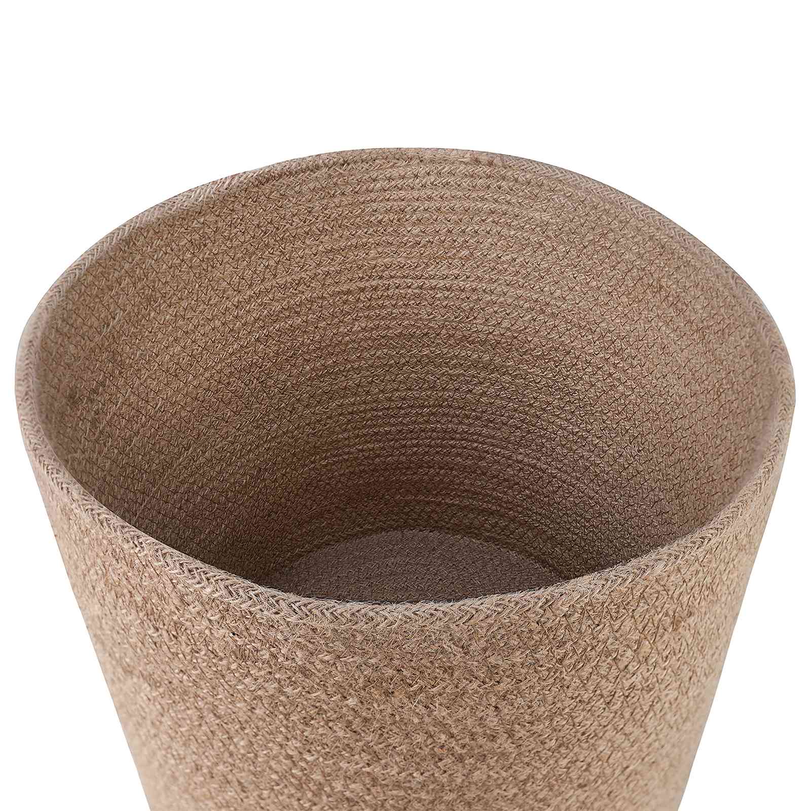Set saksija za biljke 2 pcs Prirodna Ø 28 x 28 cm 100% Jut