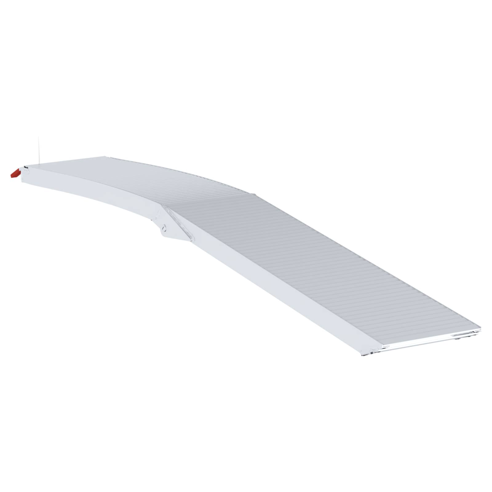 Rampa za motocikle 680 kg 2 pcs Srebrno 205 x 28 x 5 cm