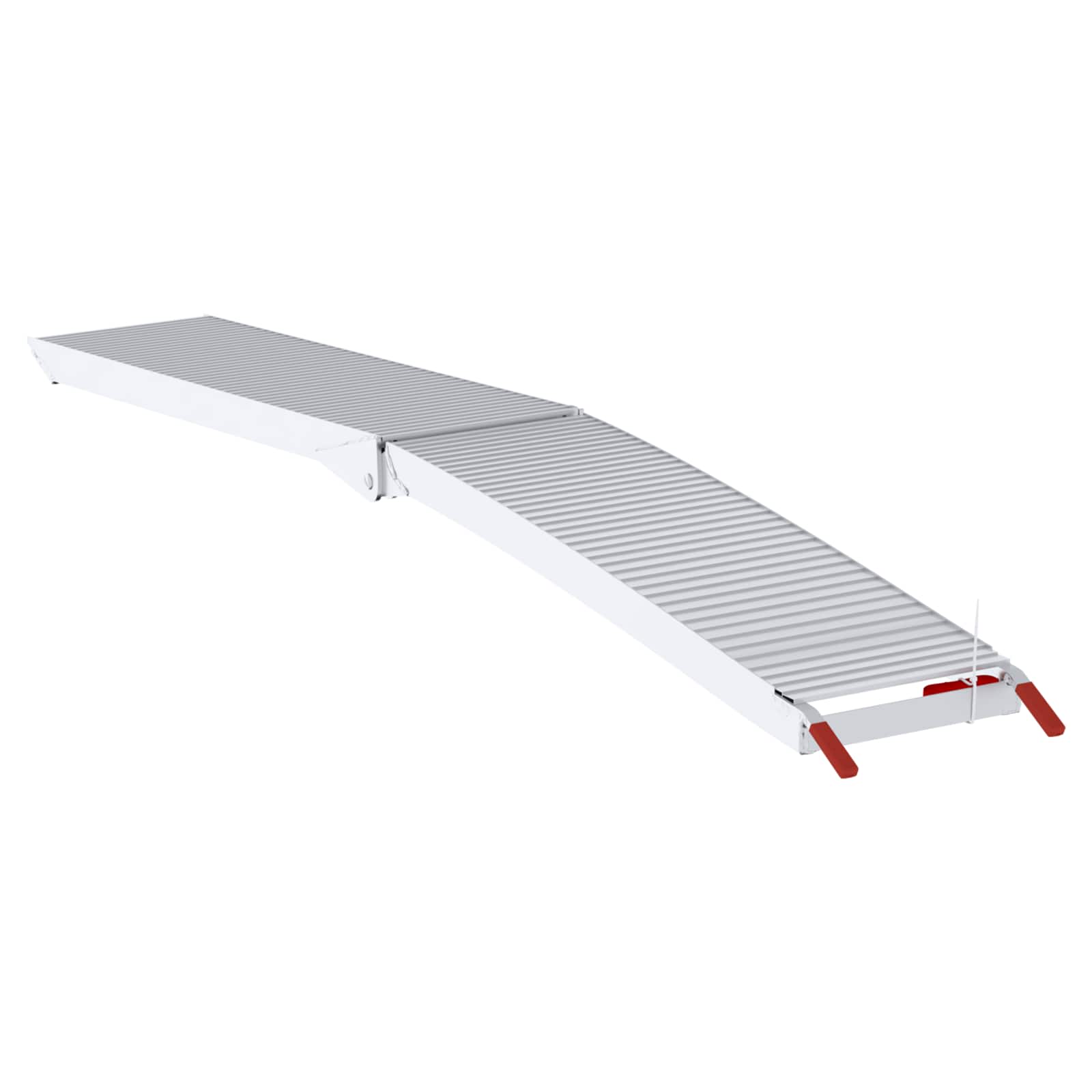 Rampa za motocikle 680 kg 2 pcs Srebrno 205 x 28 x 5 cm