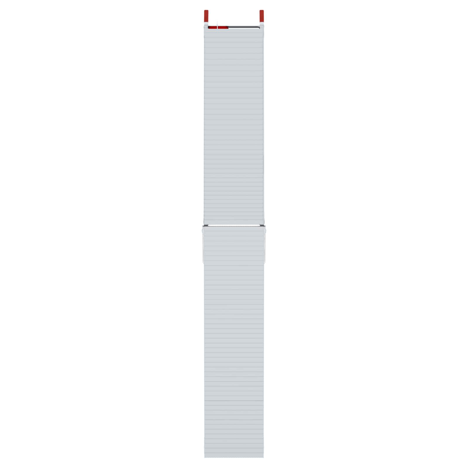 Rampa za motocikle 680 kg 2 pcs Srebrno 205 x 28 x 5 cm