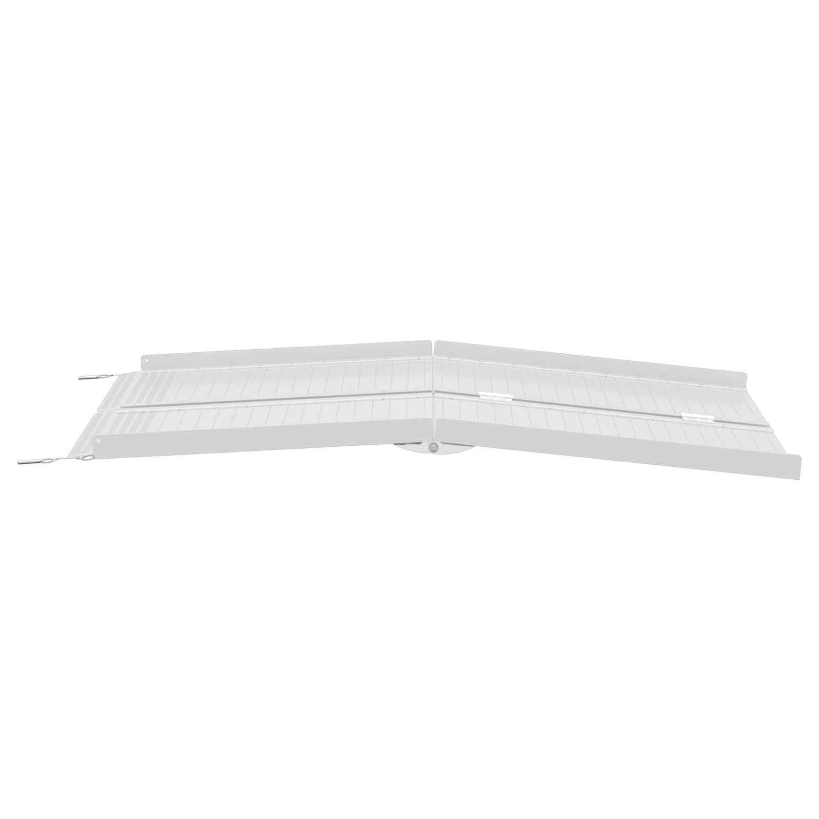 Rampu za Kolica 270 kg Srebrno 270 kg Aluminij