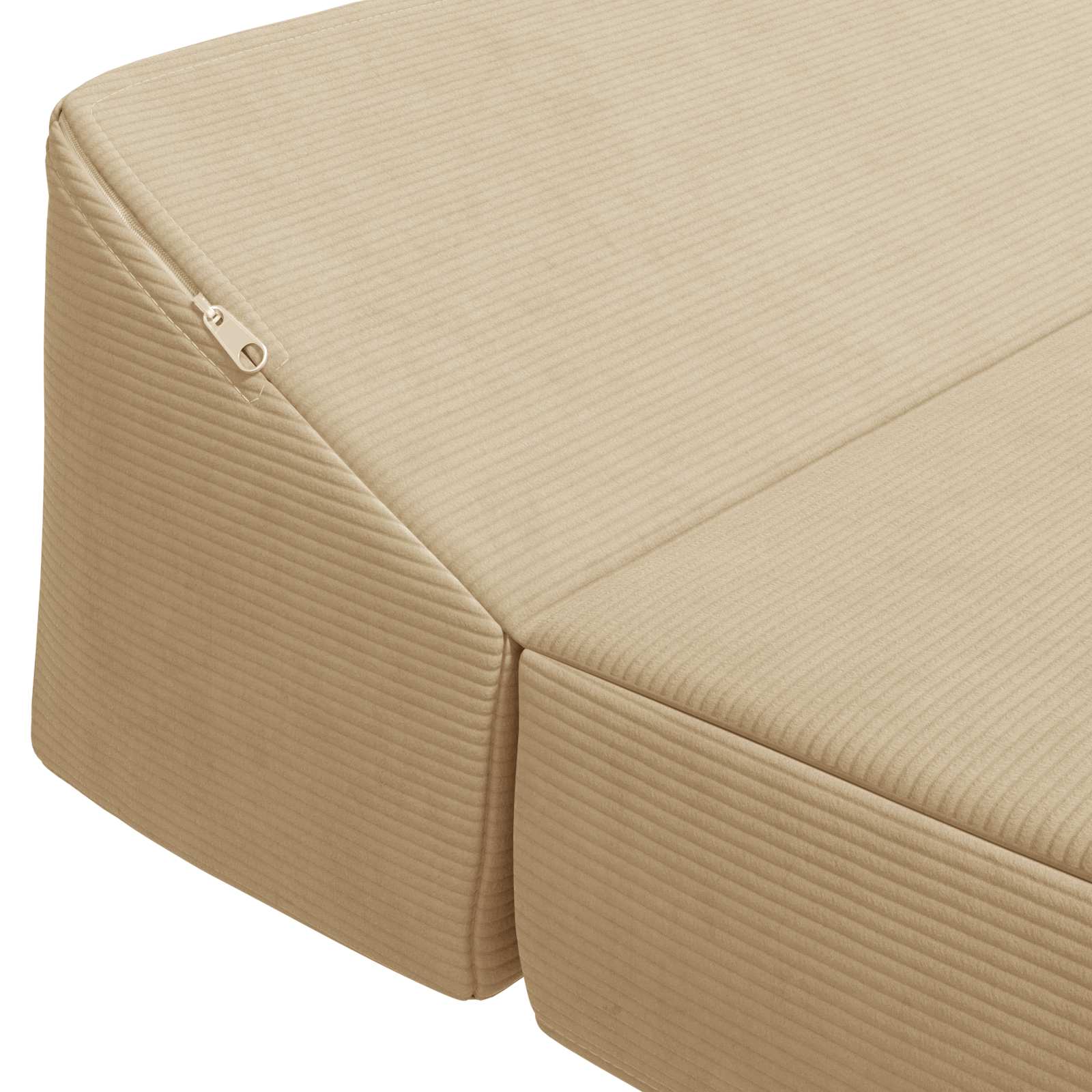 Sofa na razvlačenje Zelena Siva 120 x 60 x 49 cm Tkanina