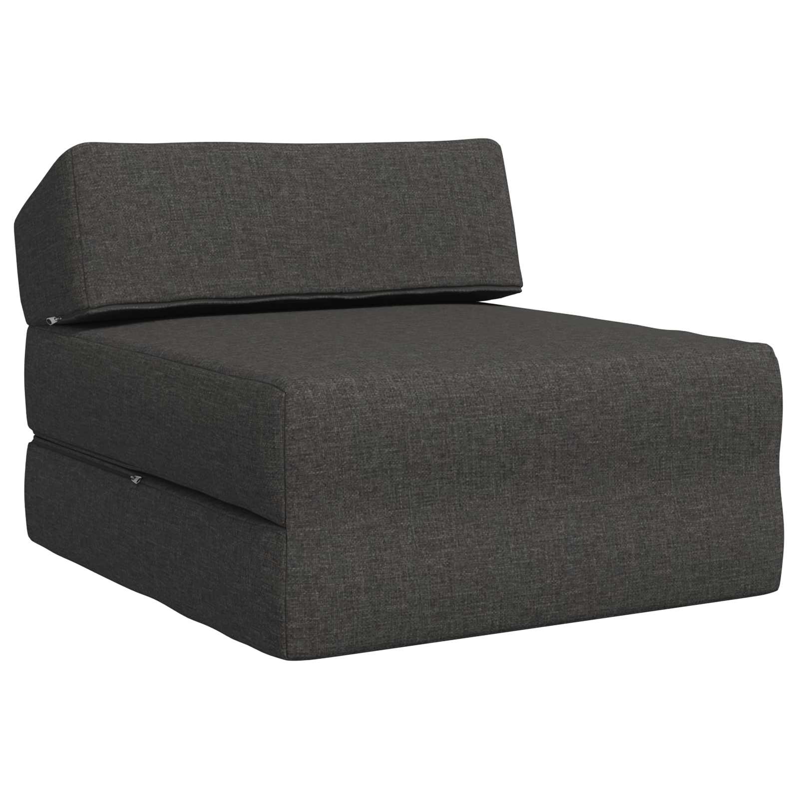 Sofa na razvlačenje Tamnosiva 60 x 70 x 41 cm Tkanina