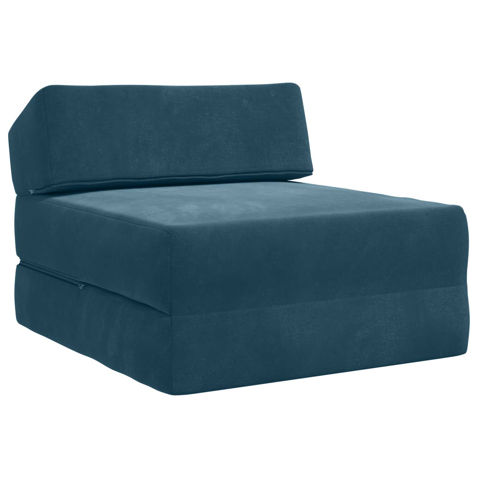 Sofa na razvlačenje Plava 60 x 70 x 41 cm Tkanina