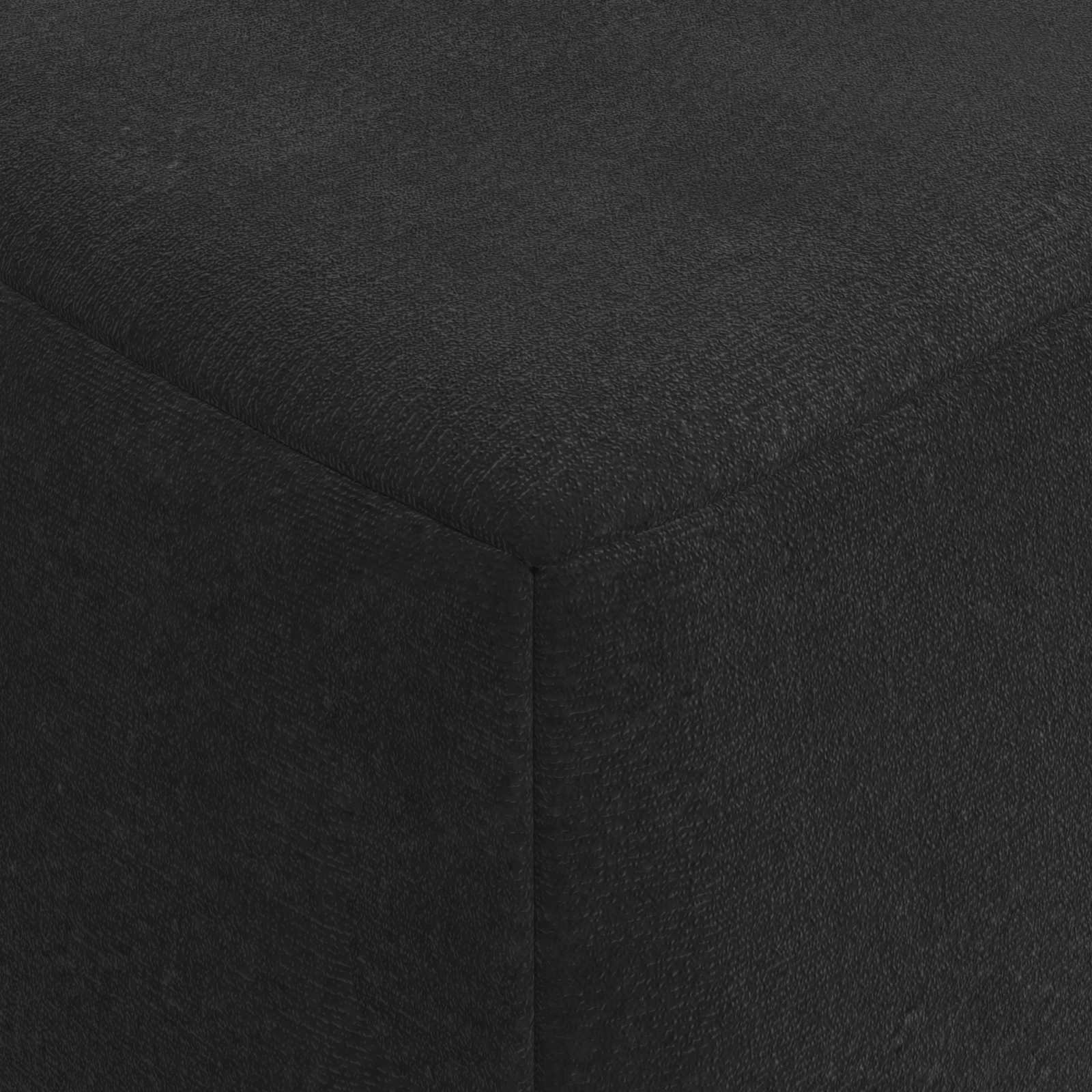 Sofa na razvlačenje Crna 60 x 70 x 41 cm Tkanina