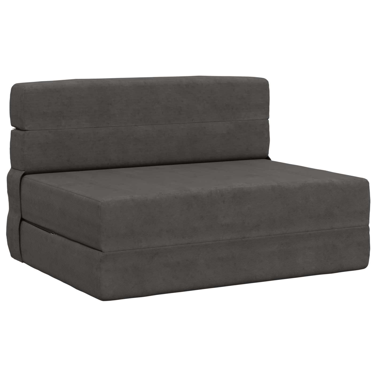 Sofa na razvlačenje Tamnosiva 70 x 72 x 60 cm Tkanina