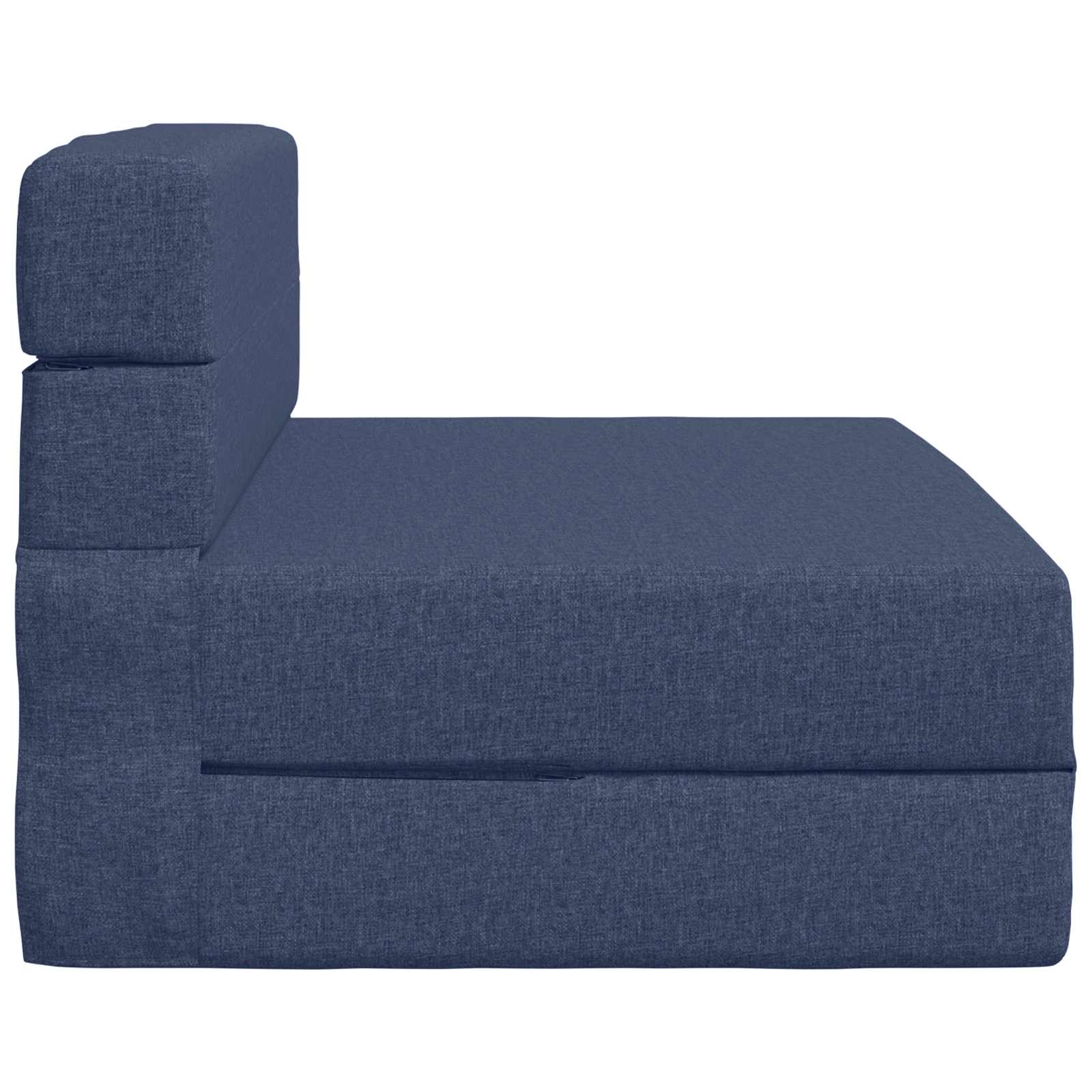 Preklopni madrac za sofu Plava 70 x 80 x 60 cm Tkanina