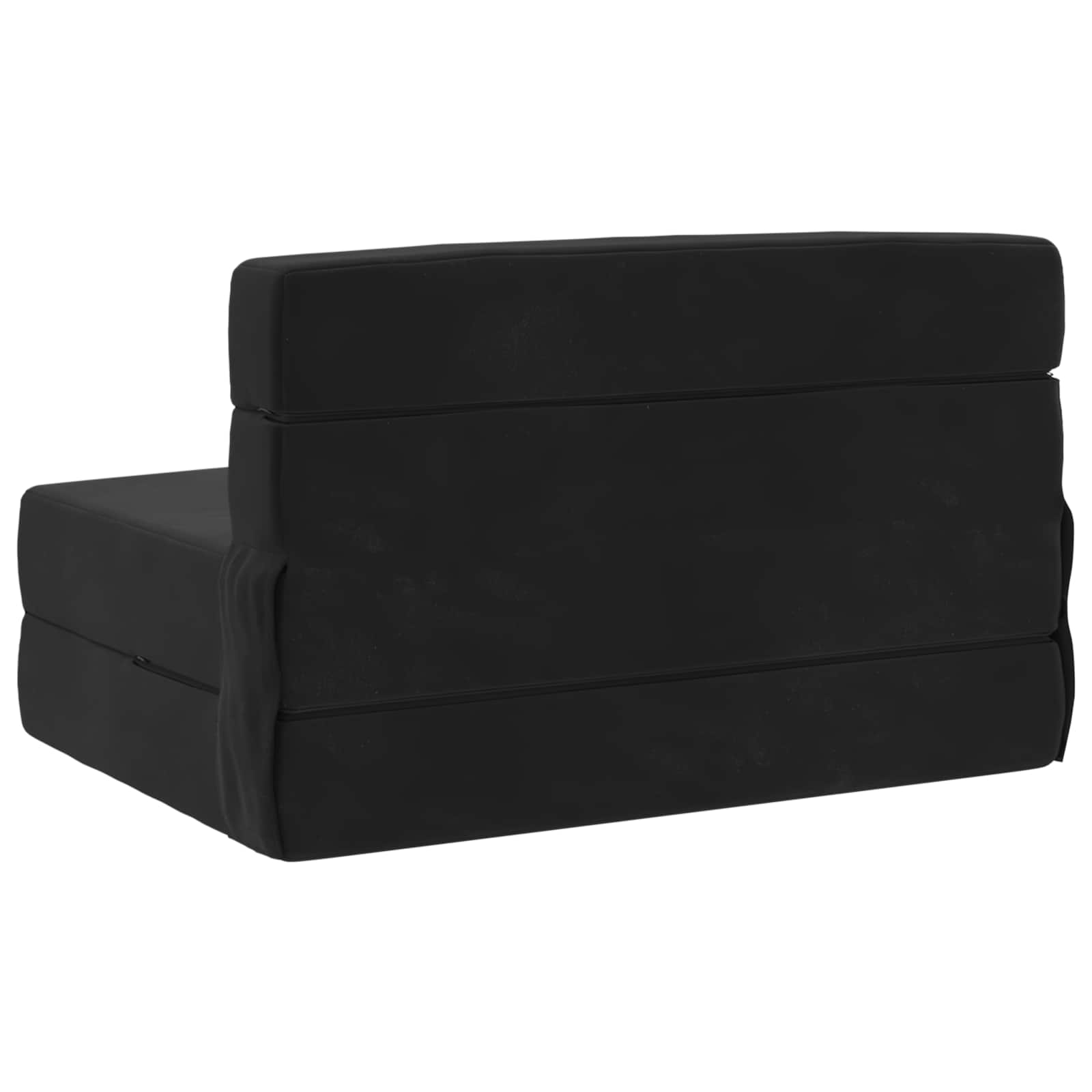 Sofa na razvlačenje Crna 70 x 80 x 60 cm Tkanina