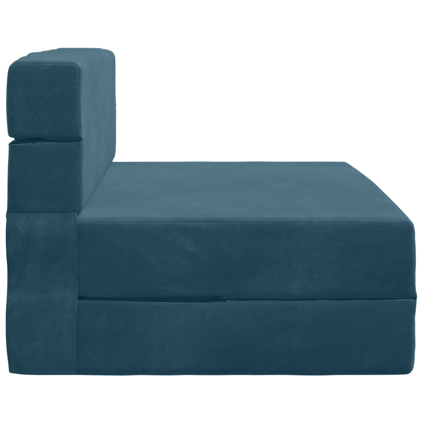 Preklopni madrac za sofu Plava 100 x 80 x 60 cm Tkanina
