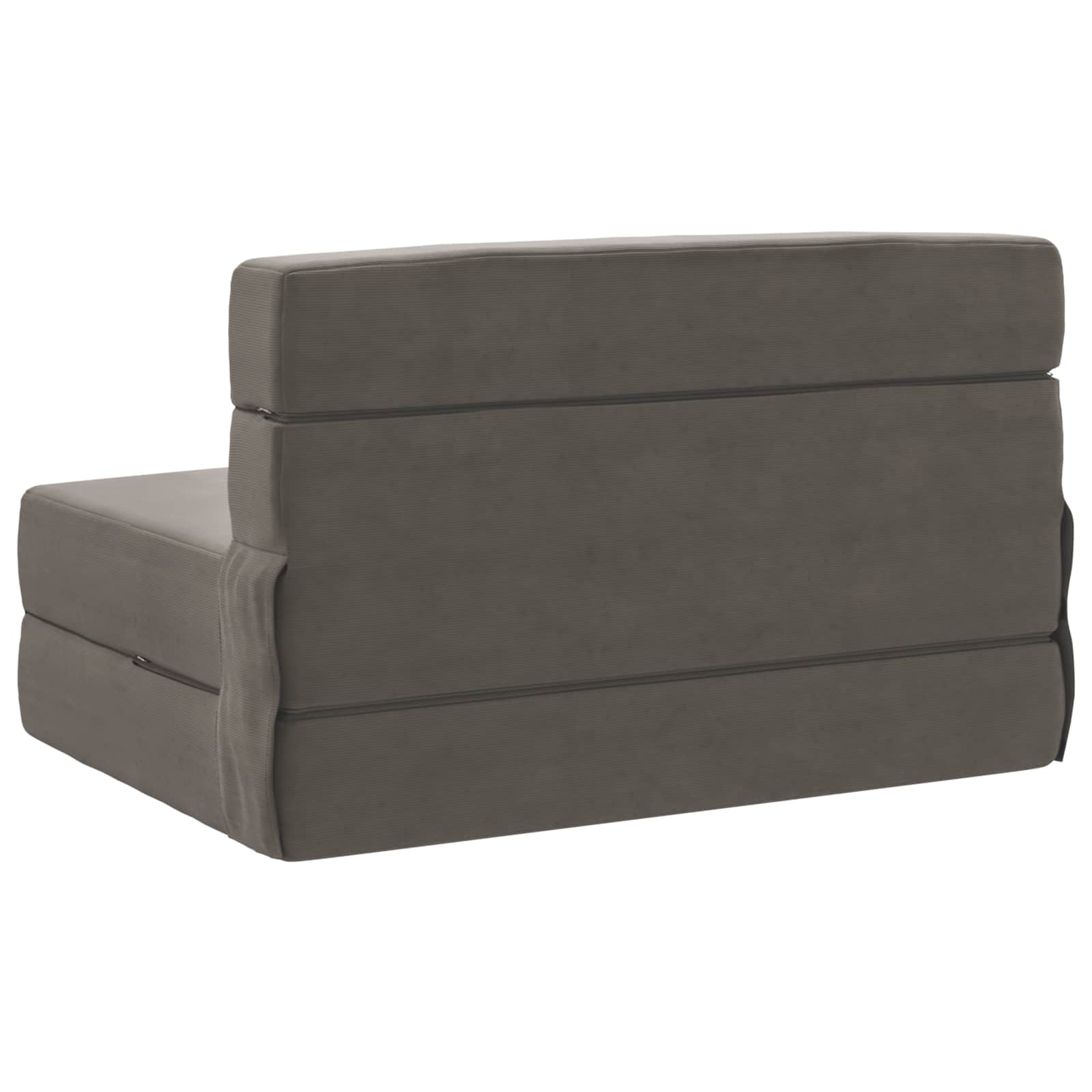 Sofa na razvlačenje Svjetlosiva 100 x 80 x 60 cm Tkanina