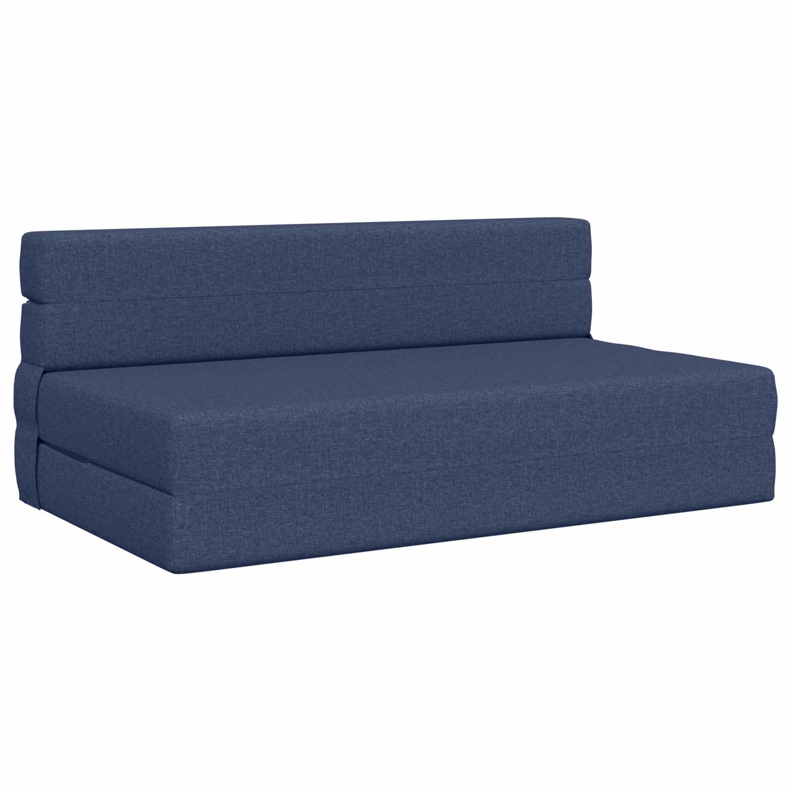 Preklopni madrac za sofu Plava 152 x 86,5 x 60 cm Tkanina