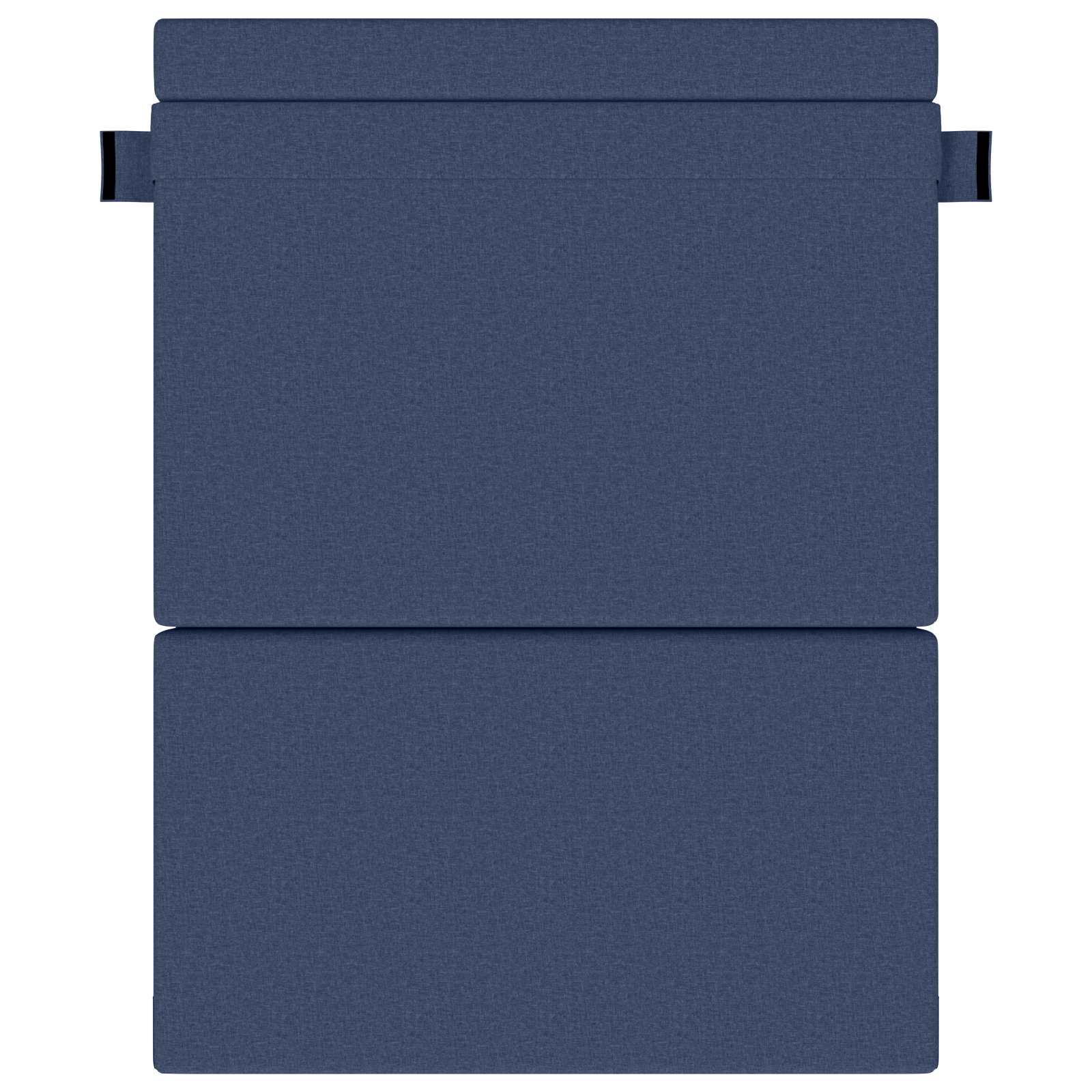 Preklopni madrac za sofu Plava 152 x 86,5 x 60 cm Tkanina