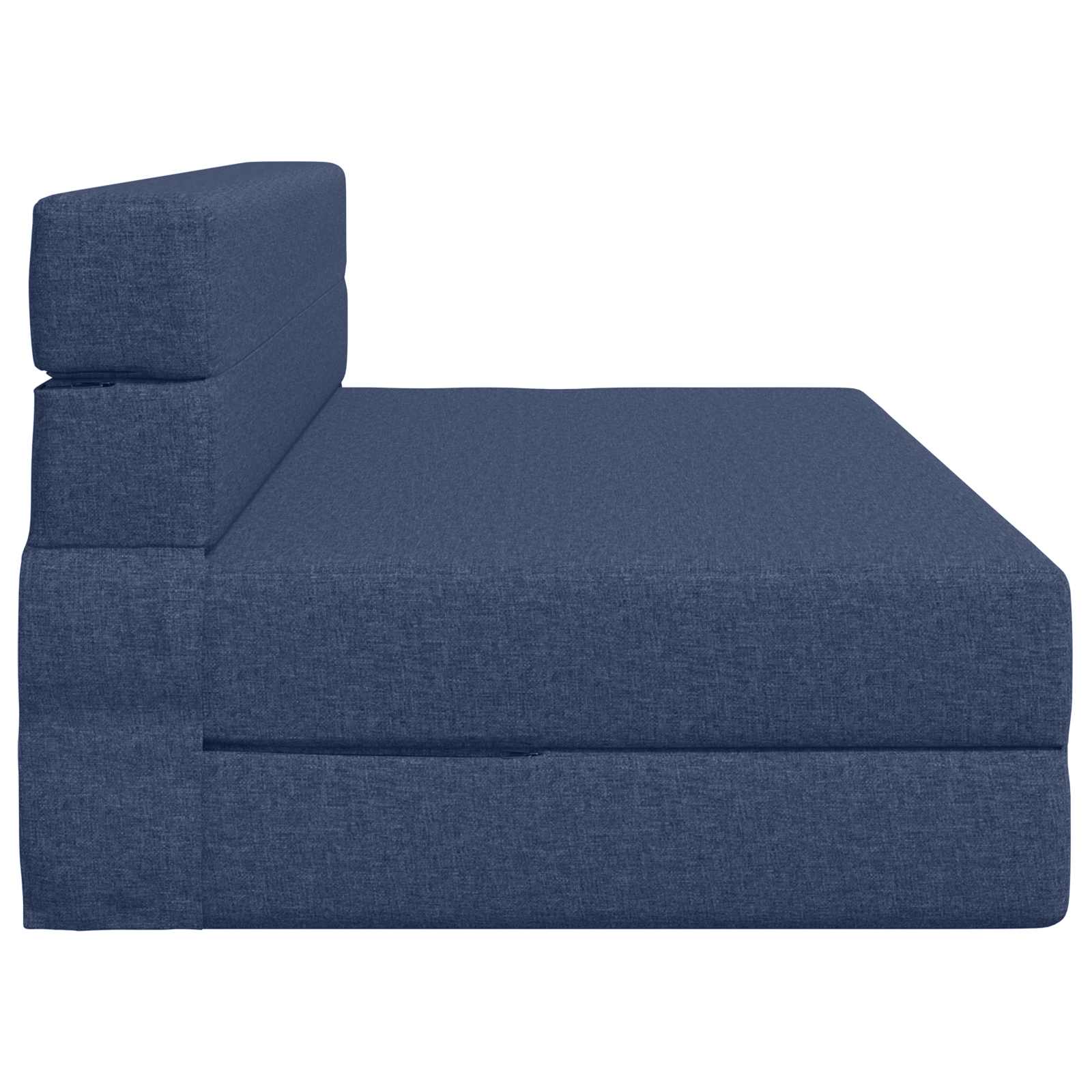 Preklopni madrac za sofu Plava 152 x 86,5 x 60 cm Tkanina
