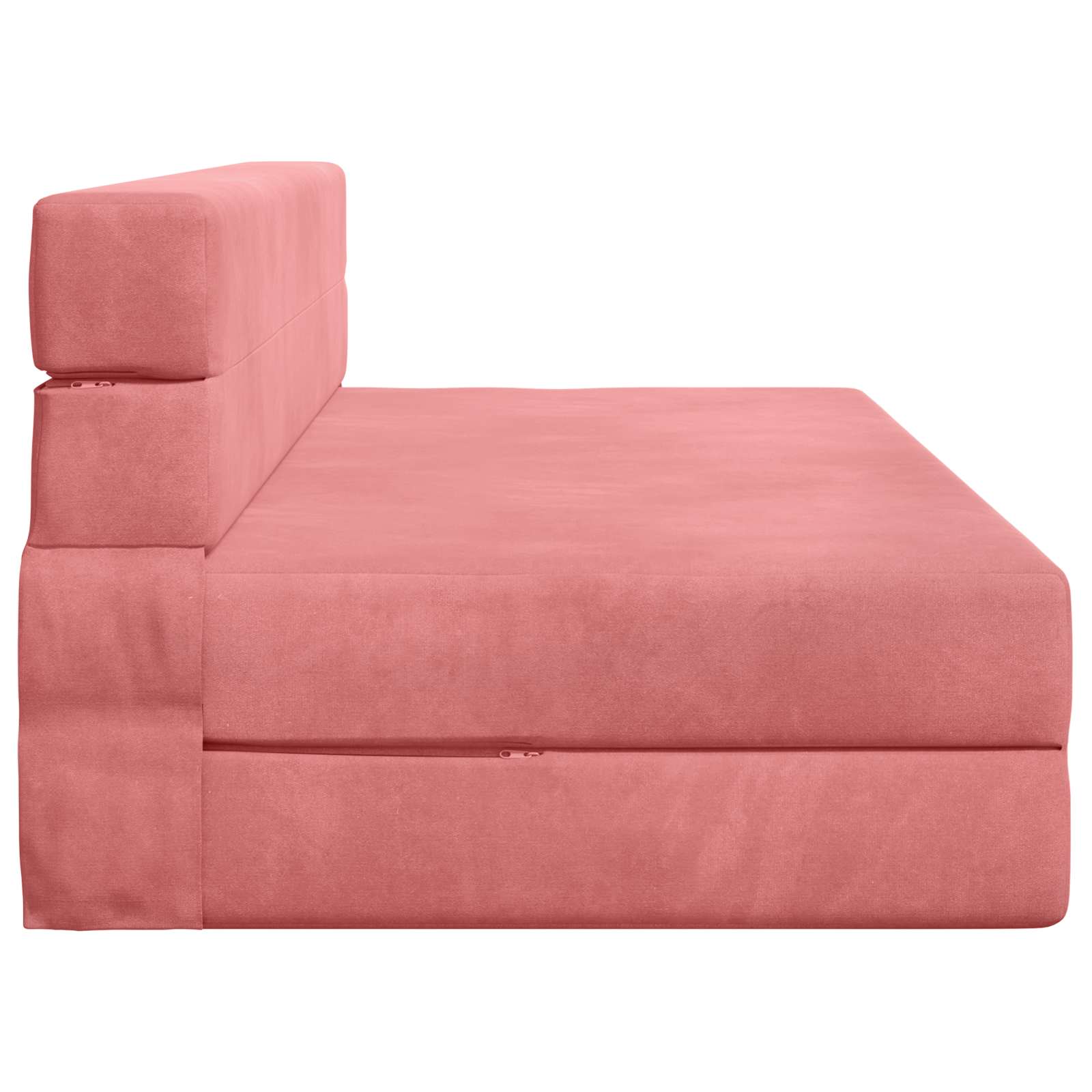 Preklopni madrac za sofu Ružičasta 152 x 86,5 x 60 cm Tkanina