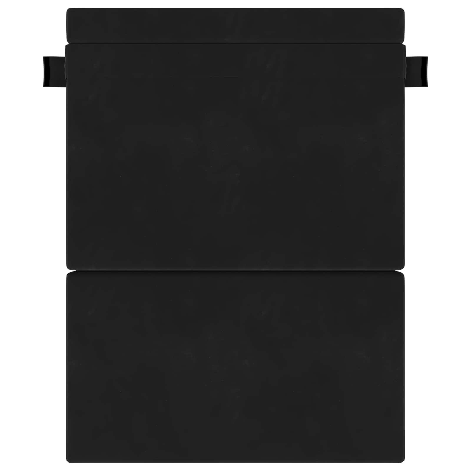 Preklopni madrac za sofu Crna 152 x 86,5 x 60 cm Tkanina