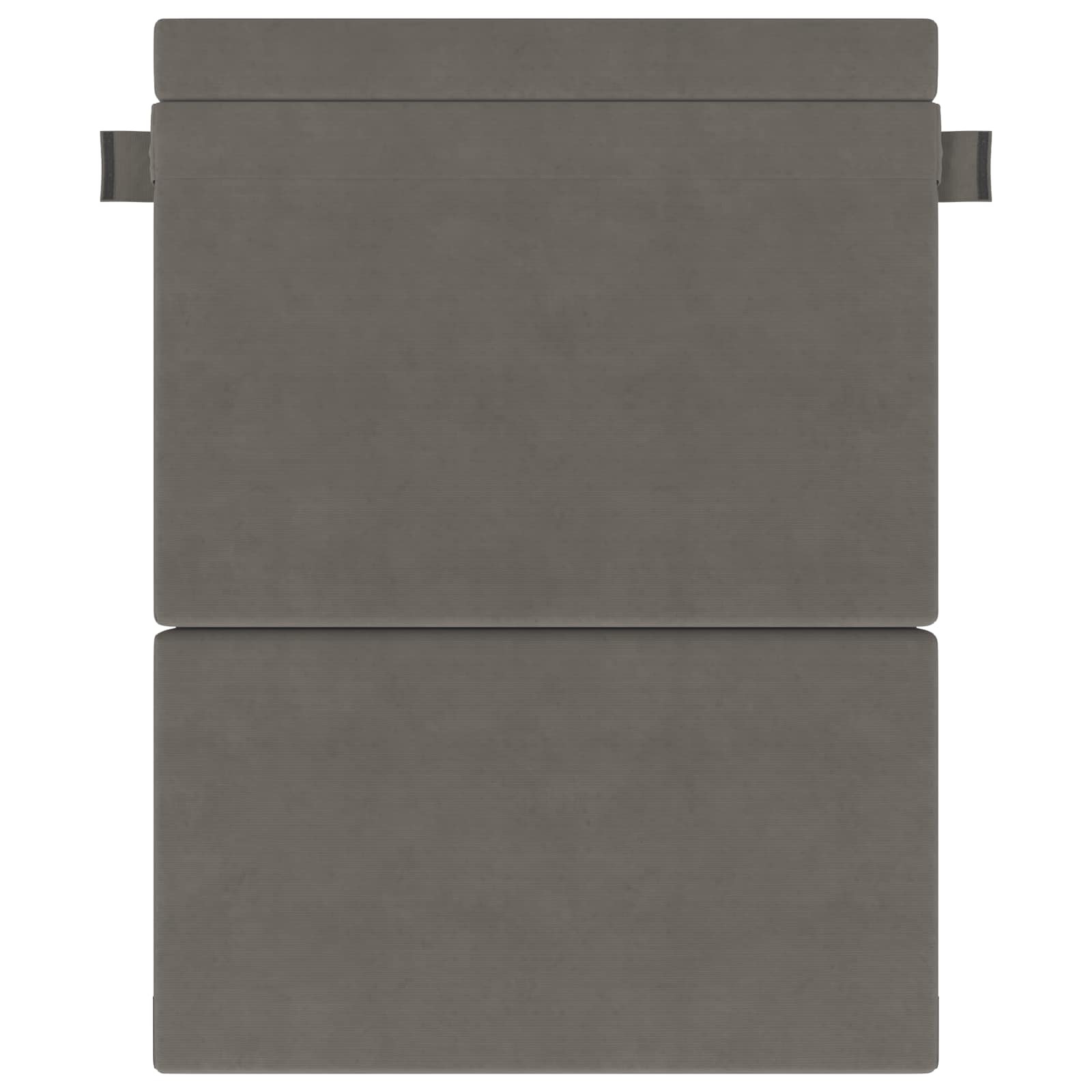 Preklopni madrac za sofu Svjetlosiva 152 x 86,5 x 60 cm Tkanina